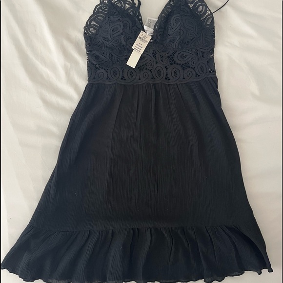 ❣️ PINK Victoria’s Secret - Black Dress ❣️ - Picture 2 of 7